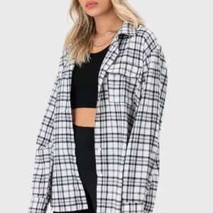 Adika Flannel Top